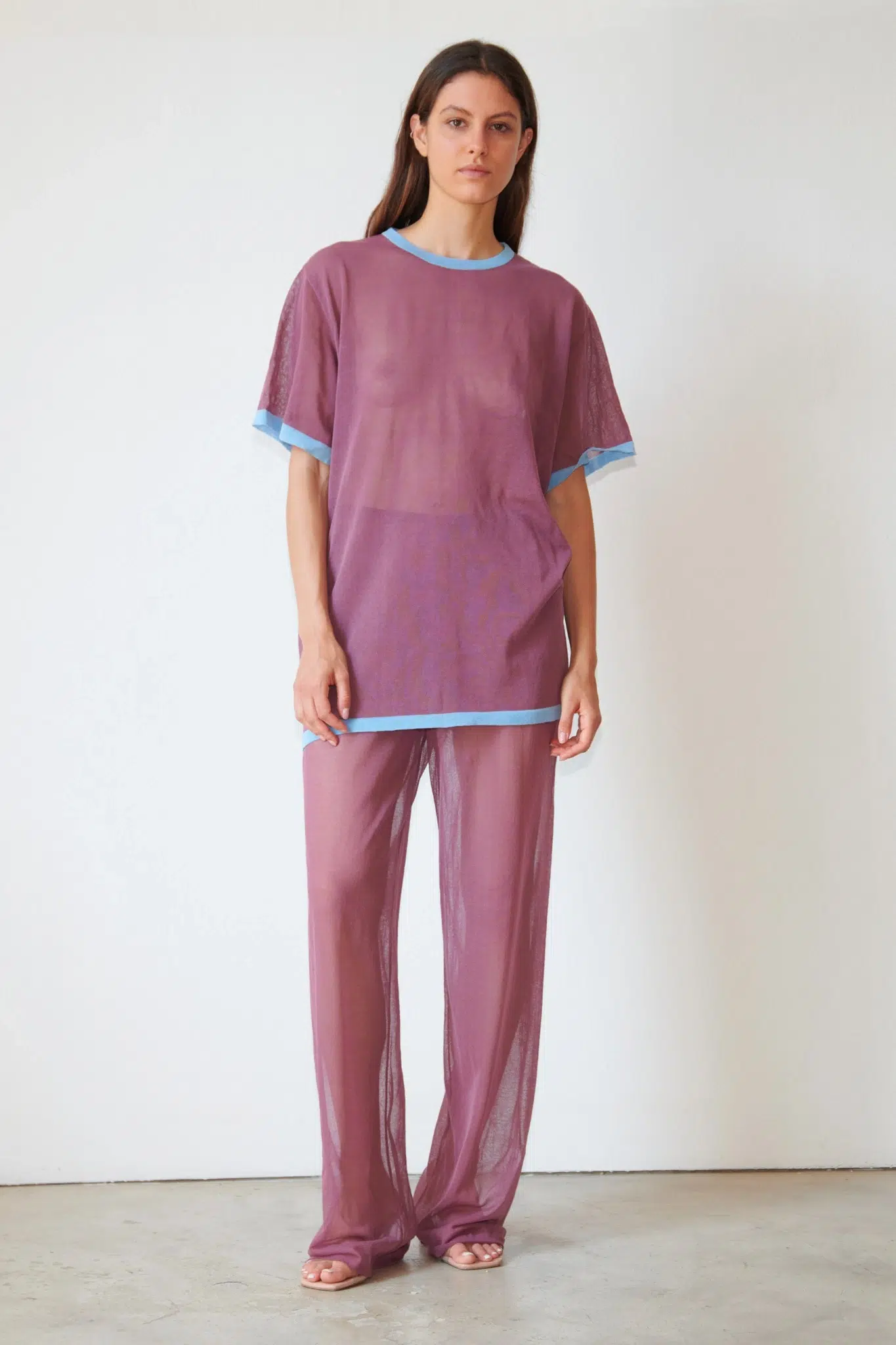 TL180 Knitwear Nico Knitted Pants Malva 01